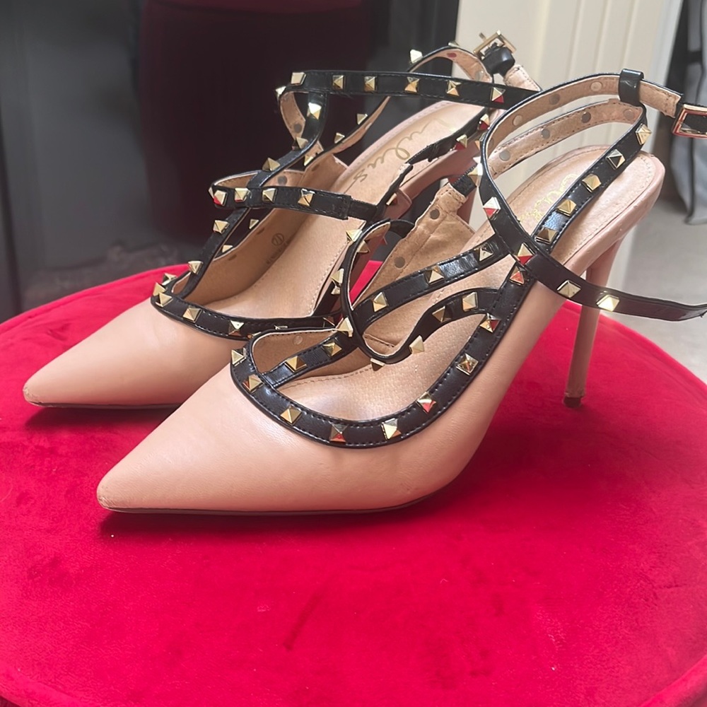 Lulu’s Rock Studded Heels